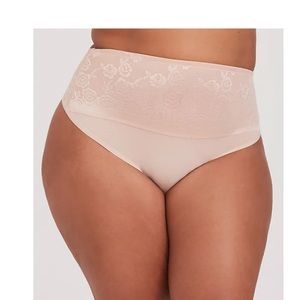 Torrid high waisted waist smoother thong